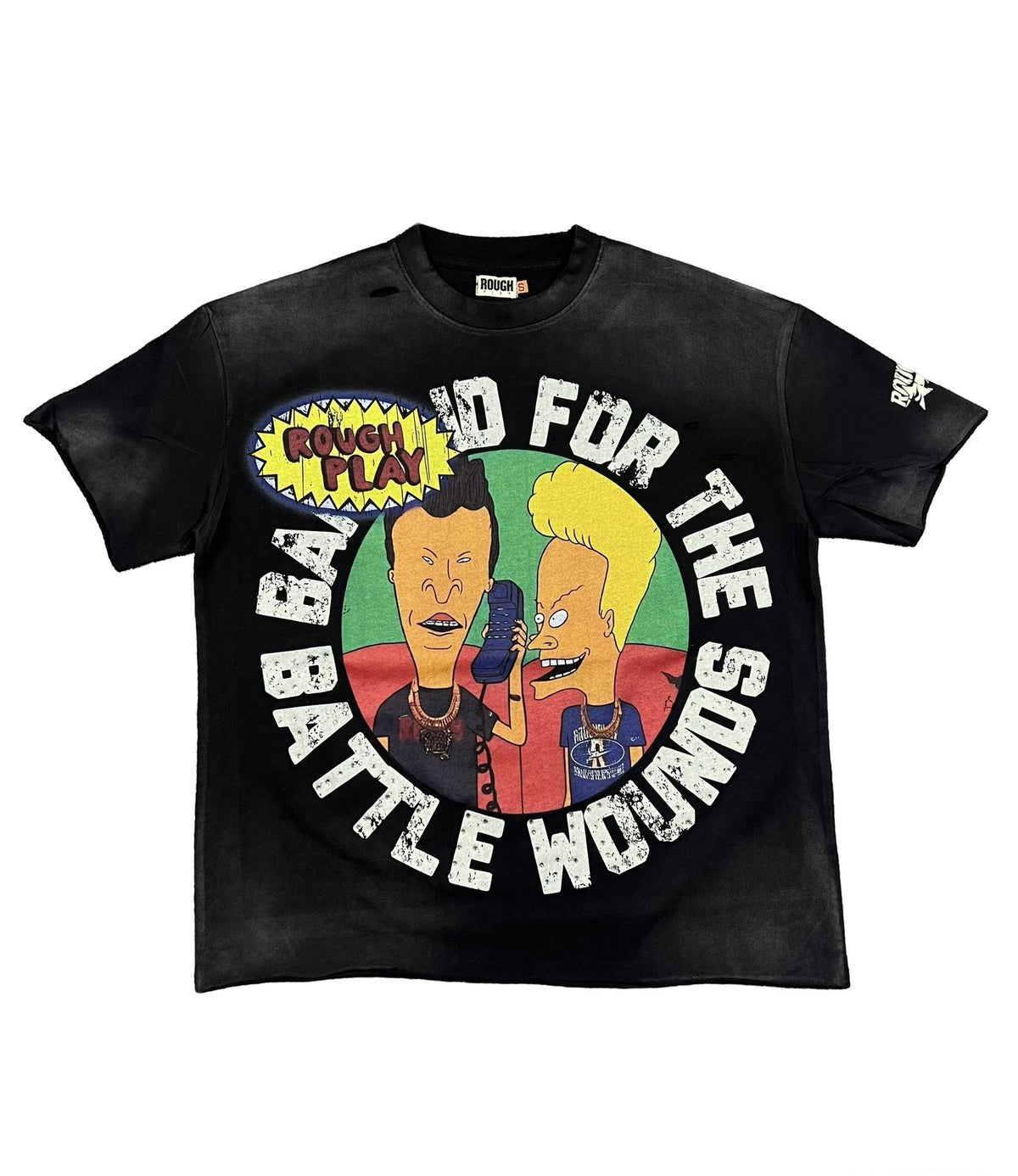 Rough Play Champion Graphic T-Shirt — front